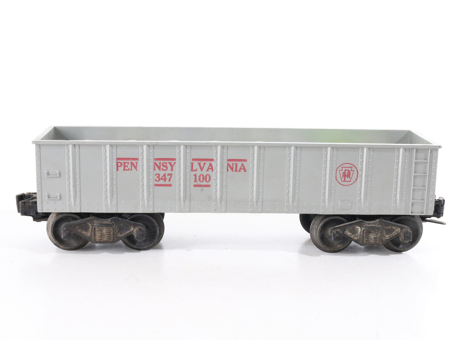 Marx O 347100 Pennsylvania PRR Gray Gondola Car W/ Coils