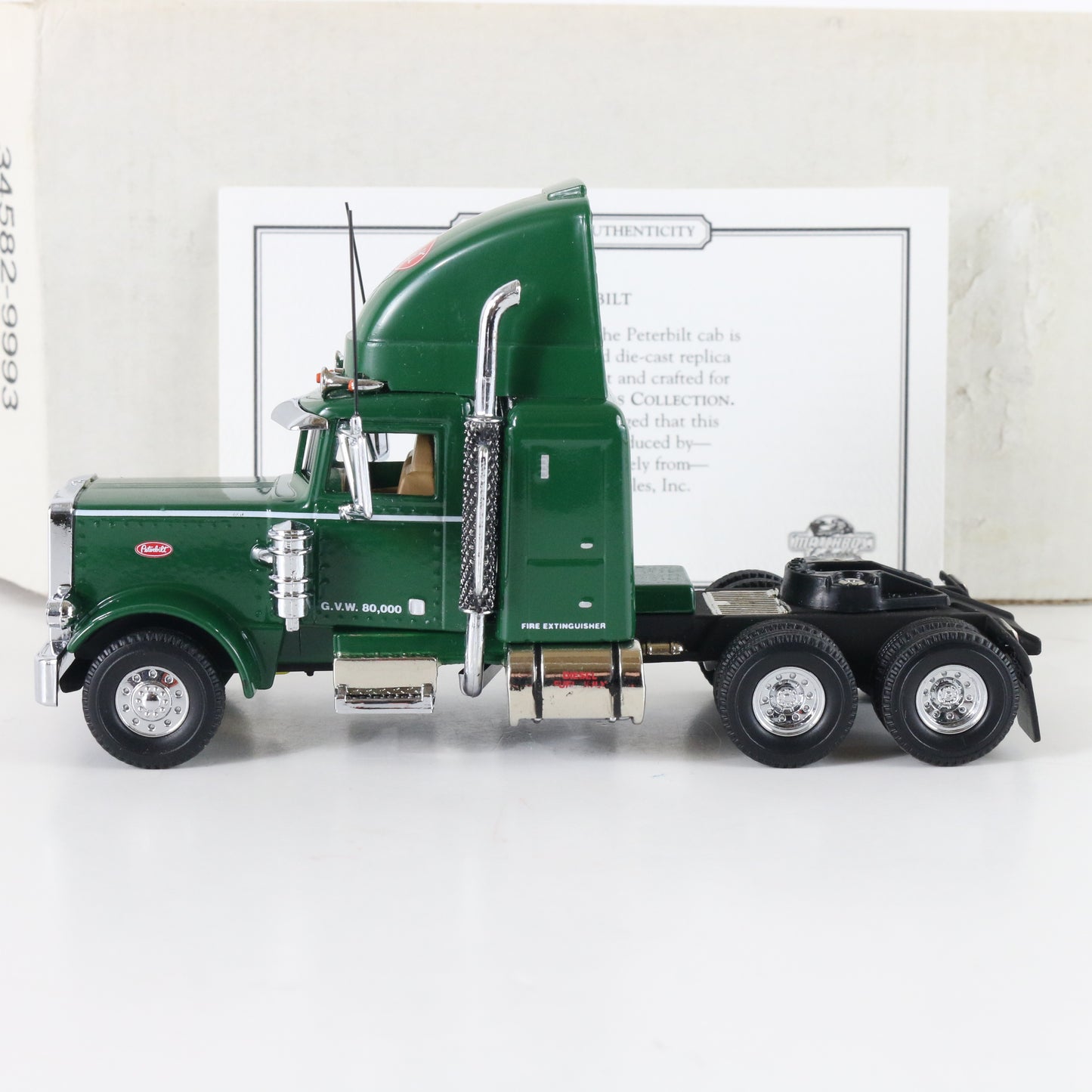 Peterbilt Green Tractor Truck Highway Commanders Matchbox 1:58 Ks193/a-m