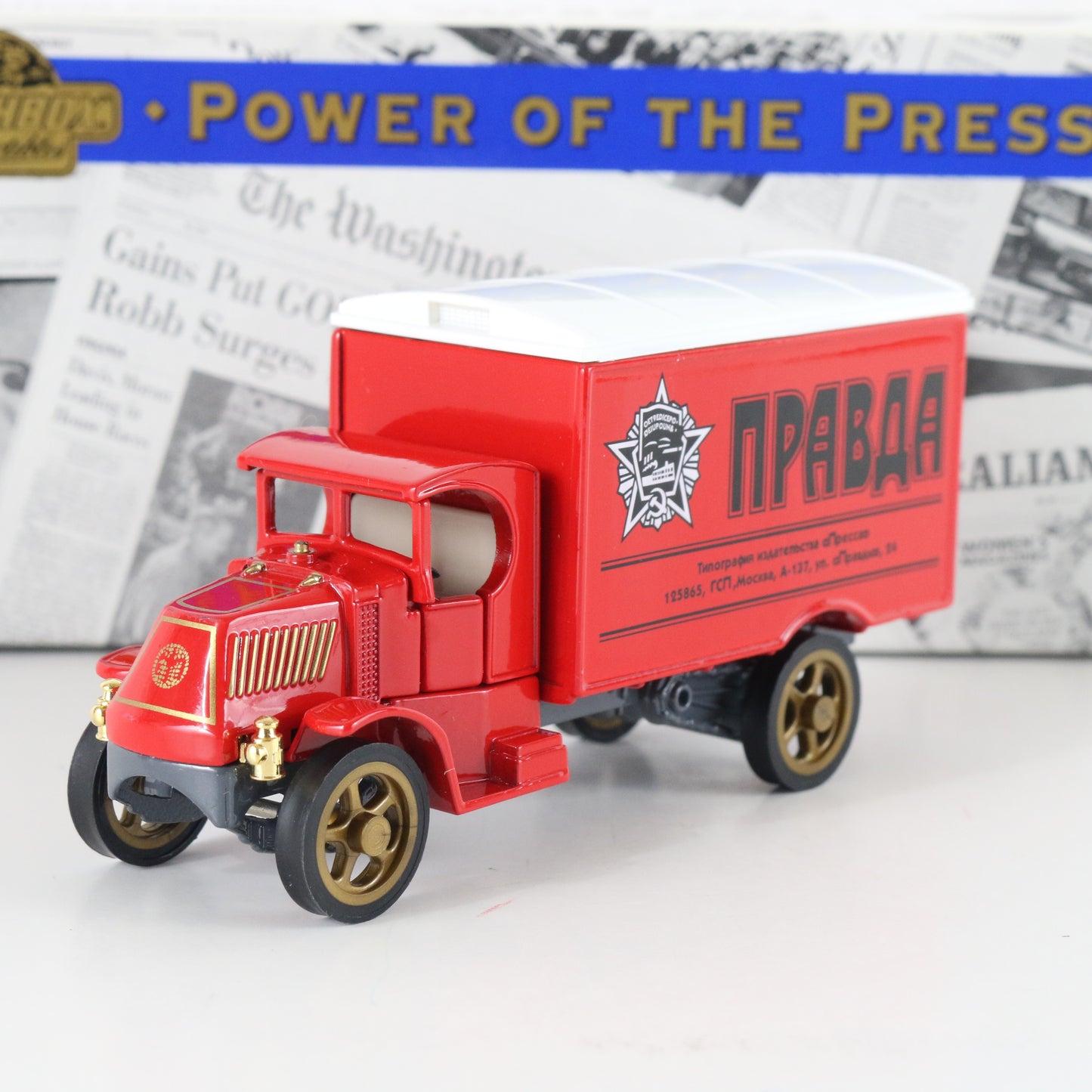 1920 Mack Ac New Truck Pravda Matchbox