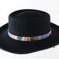 Fiesta Santa Barbara Mens Black Felt Cowboy Hat W/ Pink Band MULTIPLE SIZES