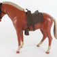 Vintage Louis Marx Johnny West Horse Sorrel Pancho W/ Saddle
