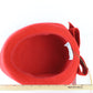 Frank Olive Private Collection Ladies Boutique Red Felt Hat W/ Bow 7 56cm