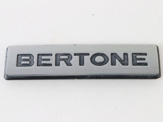 Bertone 2.75" Plastic Emblem Badge ASTRA G COUPE ETC