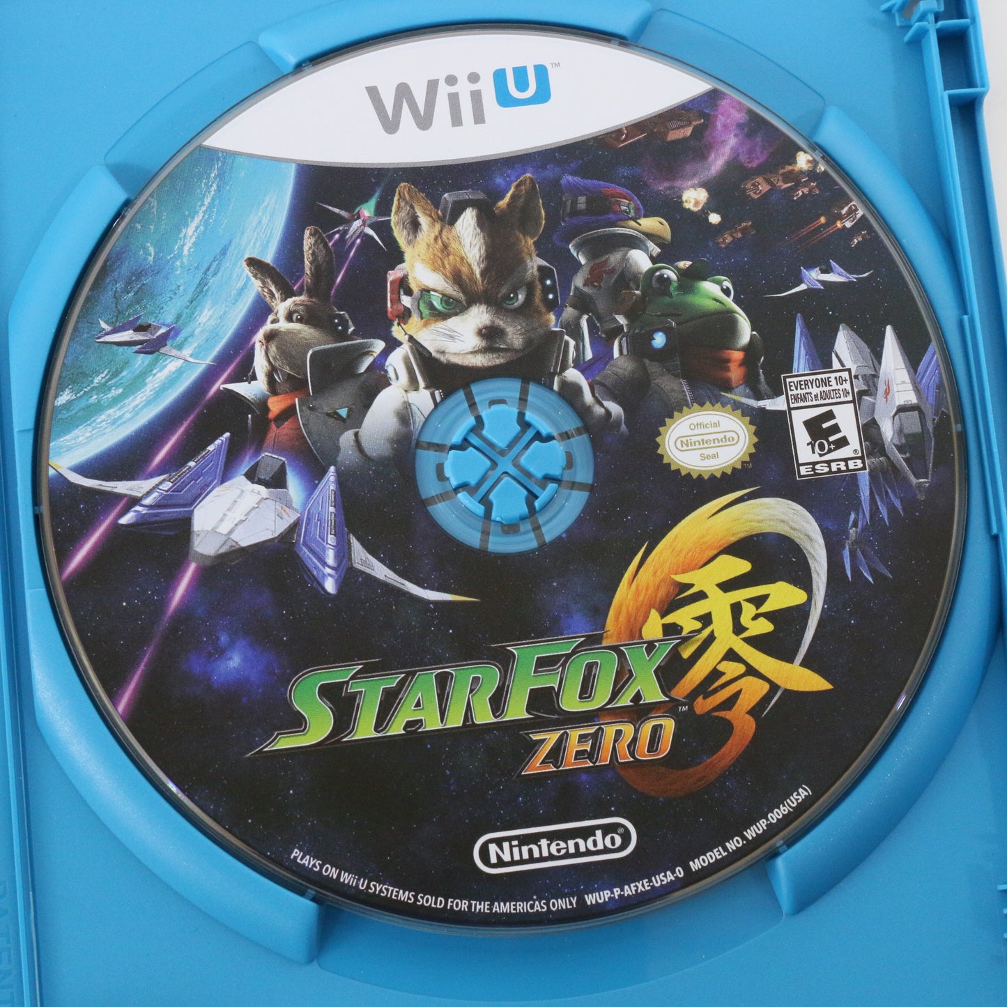 Star Fox Zero Wii U Nintendo Video Game Disc W/ Box Simplygon CIB