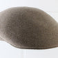 Brooks Mens Tan Wool Tweed Felt Devon Hat Newsboy Dress Hat MULTIPLE SIZES