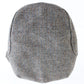 Borsalino Italia Mens Brown Checkered Wool Tweed Scally Cap Ivy Cap S