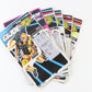 Lot Of 6 GI Joe Hasbro 3.75" Battle Corps Star Brigade Cards, File Cards Uncut
