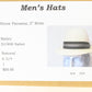 Dobbs Fifth Avenue Sabre Mens Natural White Straw Panama Hat W/ Band 6 5/8 53cm