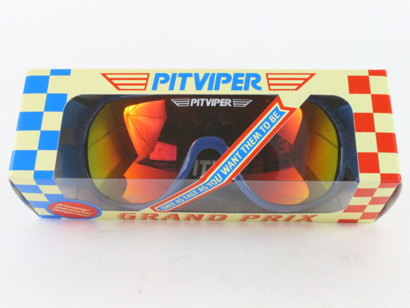 Pit Viper Grand Prix The Slipstream Dark & Light Blue Sunglasses