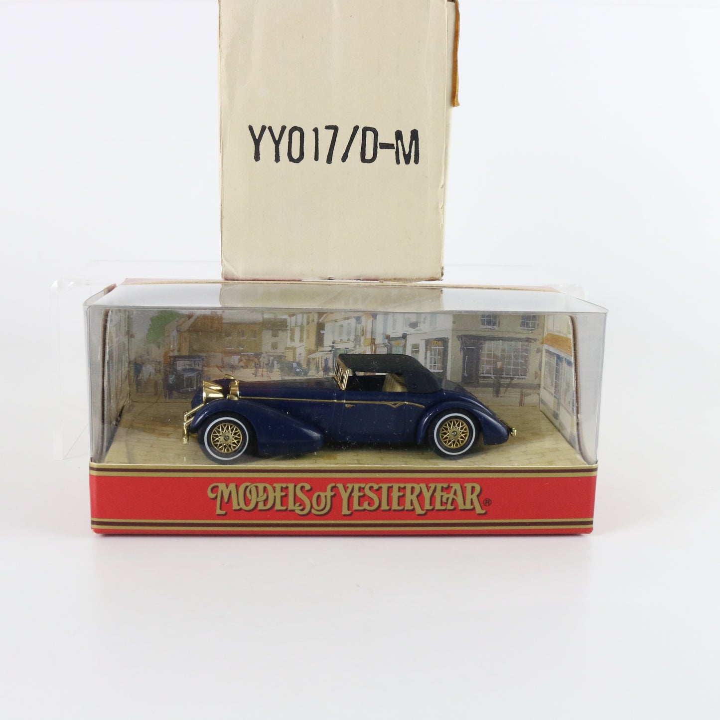 1938 '38 Hispano Suiza Blue Models Of Yesteryear Matchbox 1:43 Model Yy017A/d