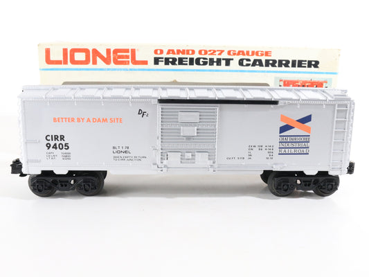 Lionel O 6-9405 Chattahoochee Cirr Silver Boxcar