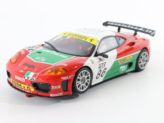 Ferrari 360 GTC #86 Rose Island SCX Digital 1:32 Slot Car