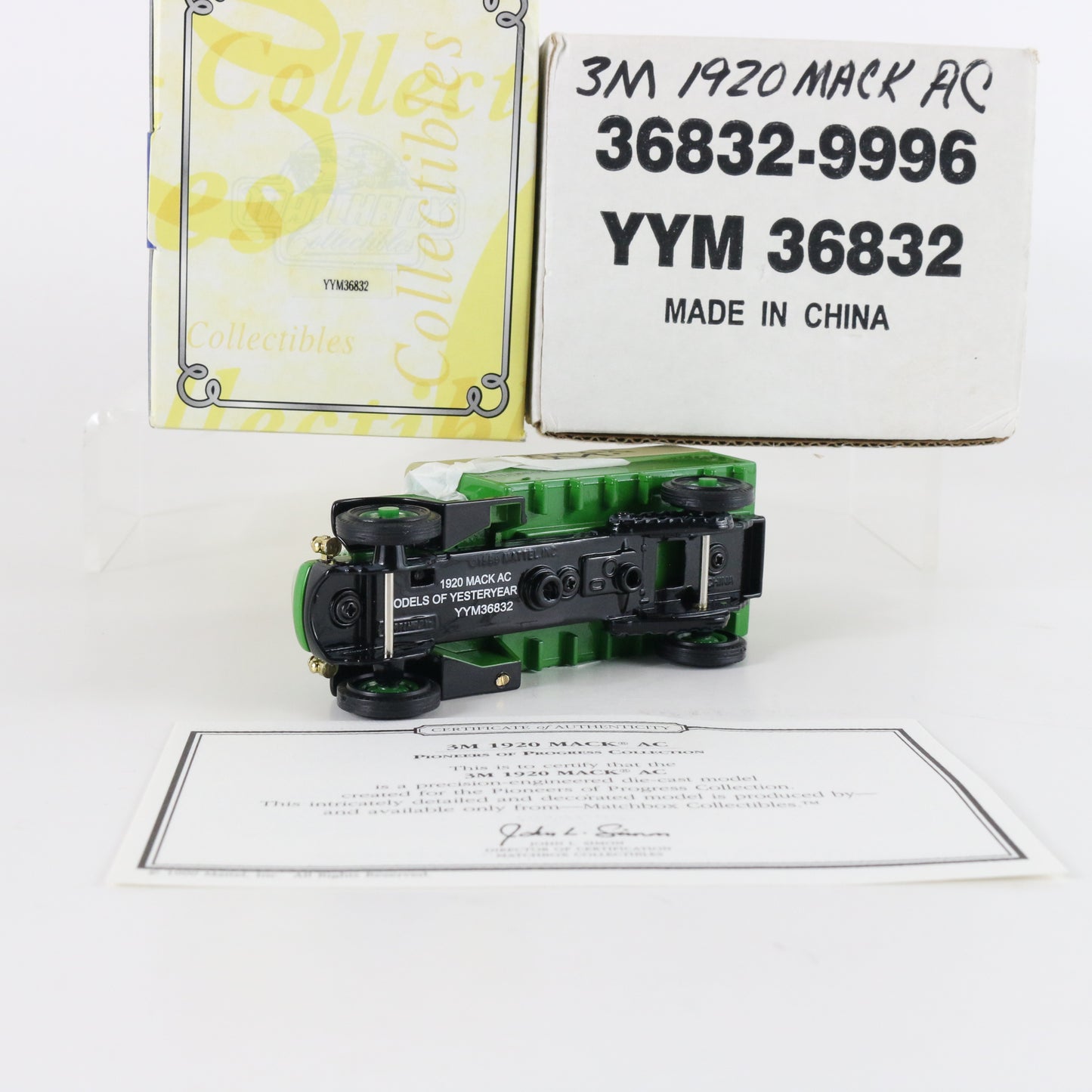 1920 Mack Ac Truck Pioneers Of Progress Three M Matchbox 1:43 YYM36832