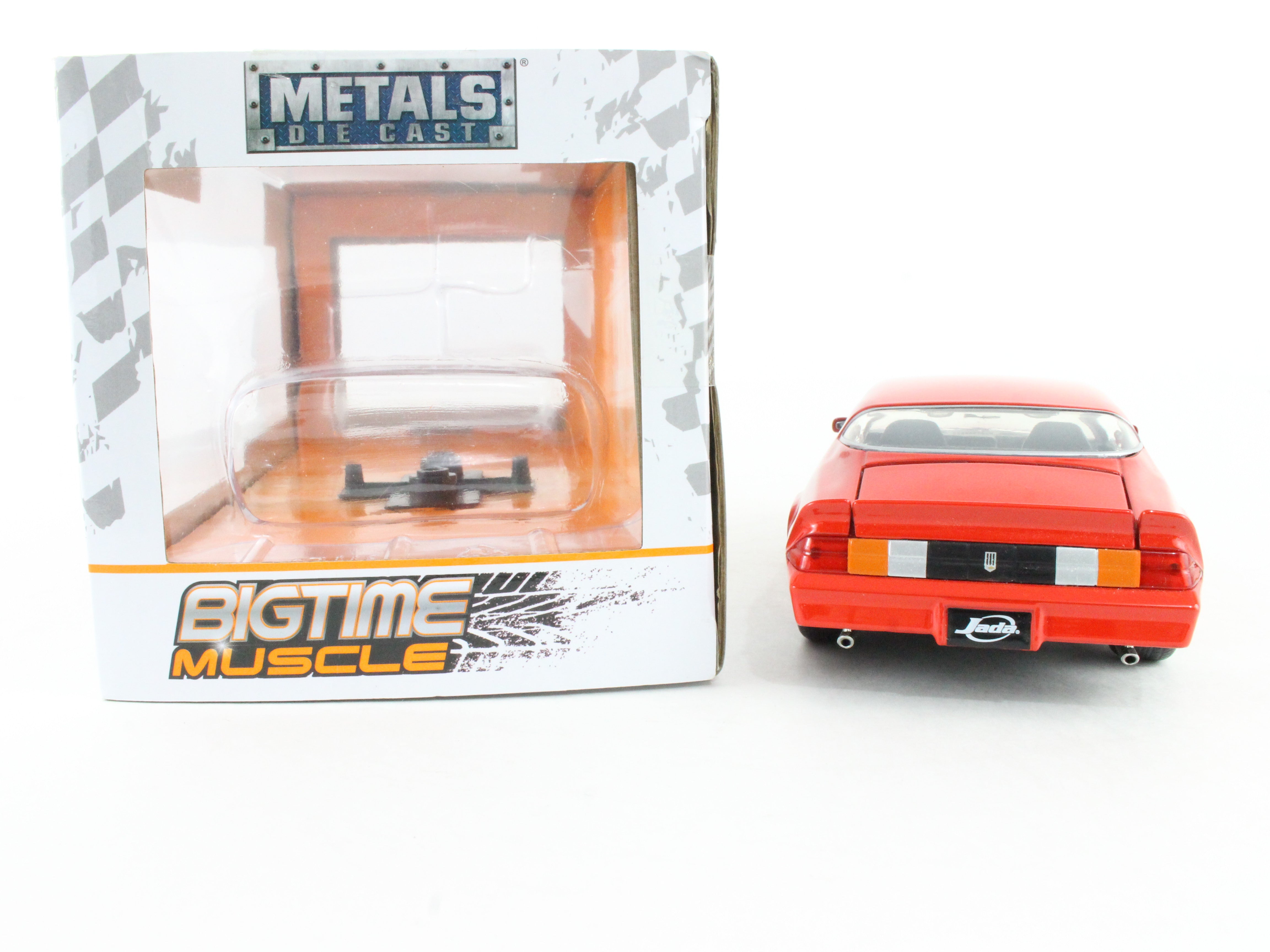 1979 Chevy Camaro Z28 Red 40 YEARS Bigtime Muscle Jada 1:24