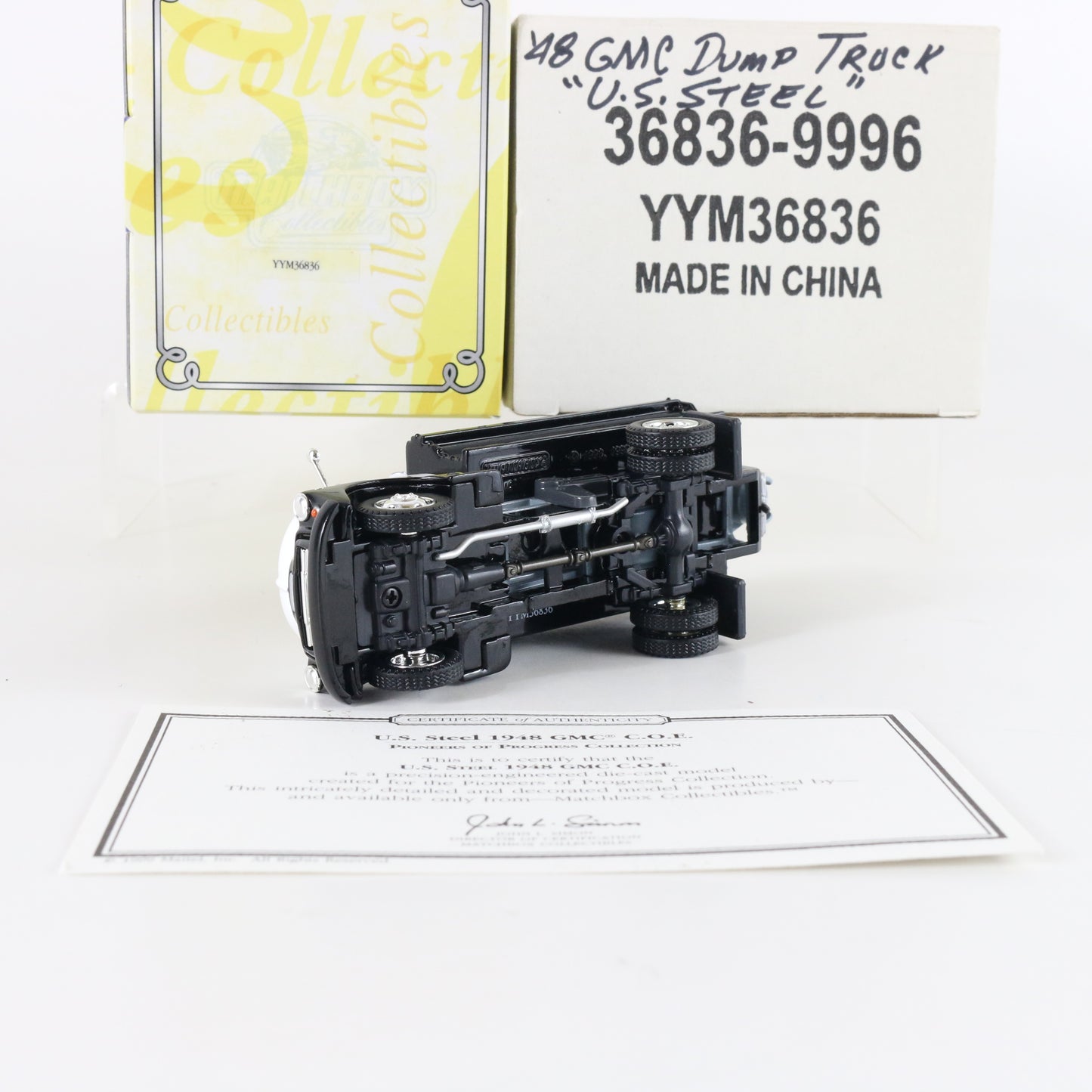 1948 Gmc Coe Us Steel Truck Pioneers Of Progress Matchbox 1:43 YYM36836