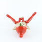 Vintage Red Elf Suit Large Ceramic Pixie Japan 6 In
