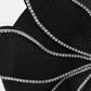 George Zamaul New York Black Ladies Elegant Boutique Hat 7 56cm
