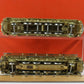 Great Northern GN Brass Z1 Electric Locomotives Nickel Plate HO Set Of 2 w/ Box