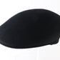 Brooks Mens Black Wool Felt Scally Cap Ivy Cap MULTIPLE SIZES