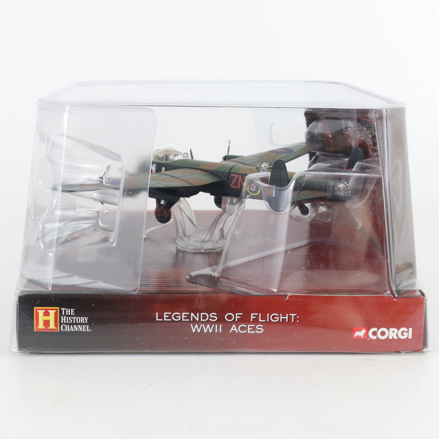 Avro Lancaster Bomber Plane Guy Gibson WW2 Aces Legends Corgi 1:144 Aa30203