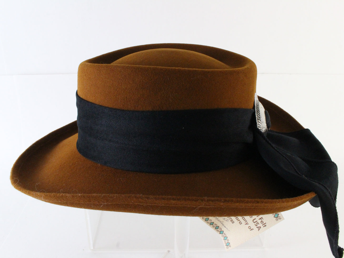 Fiesta Santa Barbara Ladies Brown Wool Felt Waterproof Cowboy Hat MULTIPLE SIZES