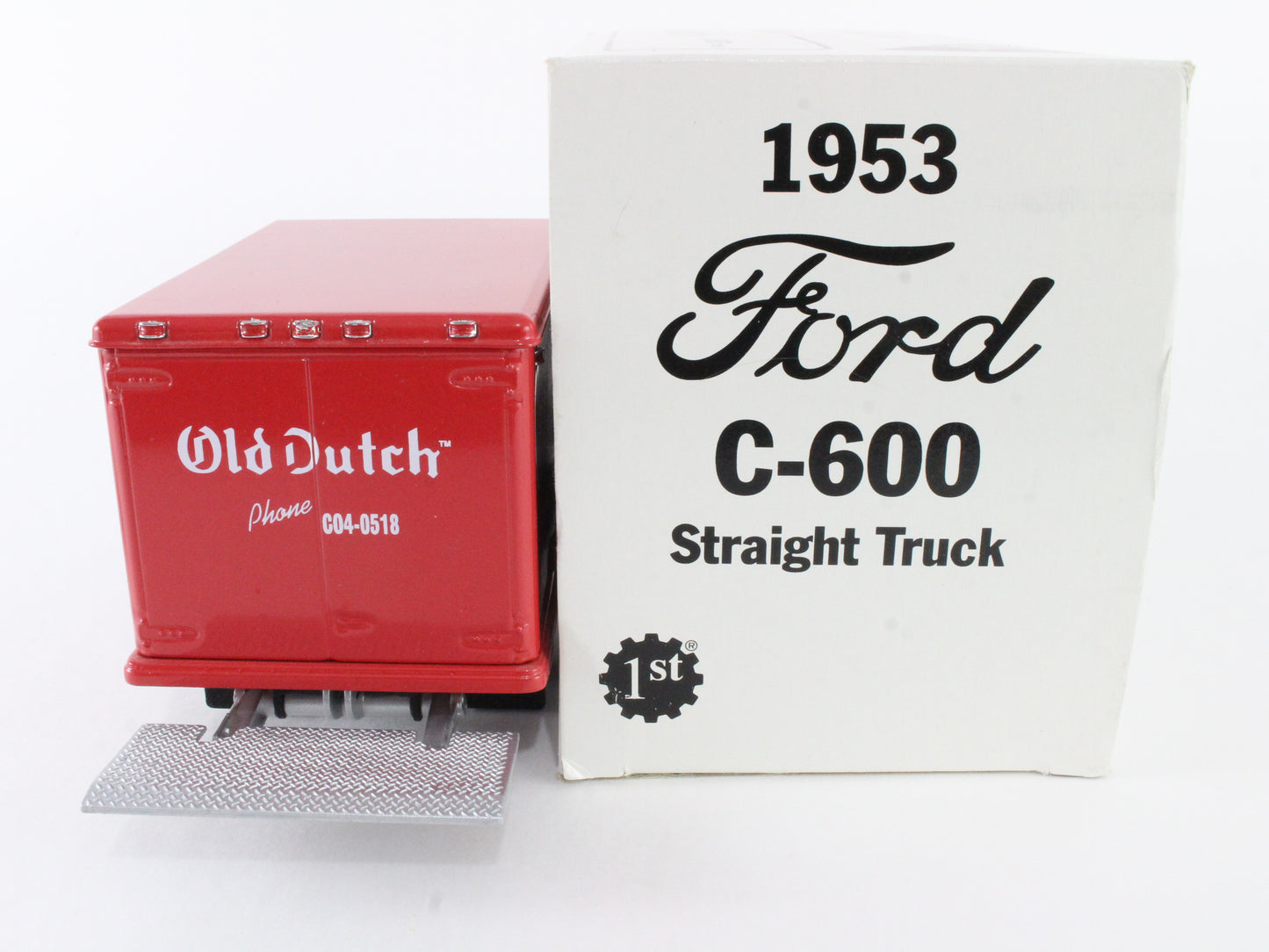 1953 Ford C600 Straight Truck Old Dutch First Gear 1:34 Model 19-1470