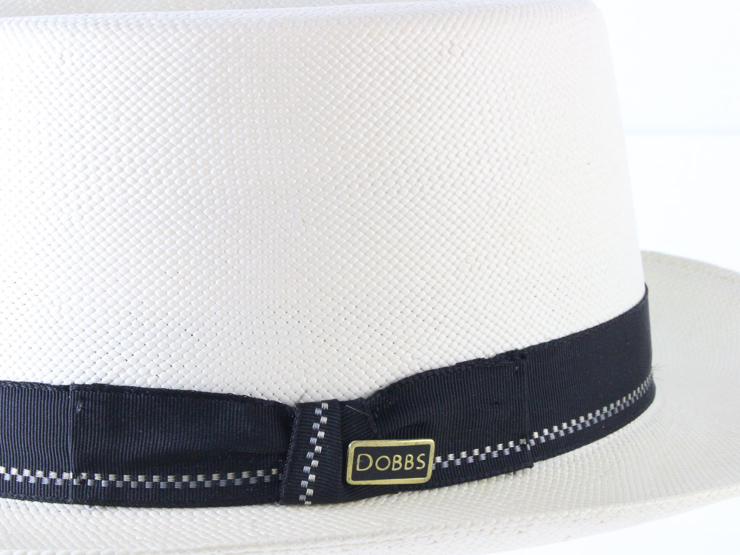 Dobbs Fifth Avenue Mens Natural White Straw Panama Hat W/ Pin MULTIPLE SIZES