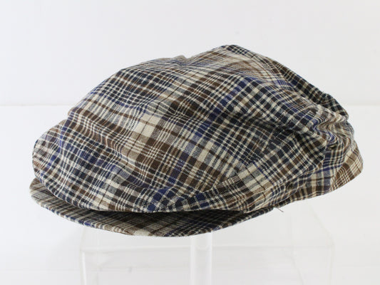 Lake of the Isles Mens Ivy Cap Mixed Plaid Newsboy Flat Cap MULTIPLE SIZES