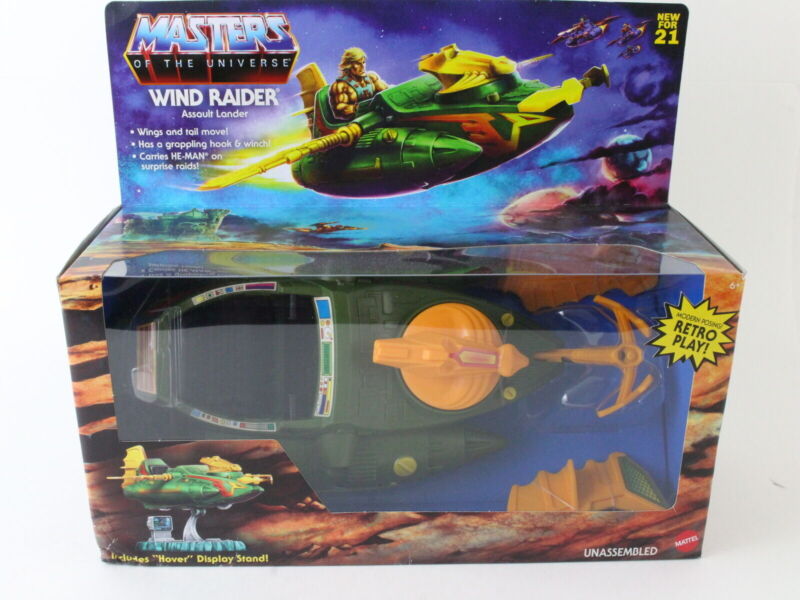 Wind Raider Assault Lander Masters Of The Universe MOTU Mattel Retro 2021