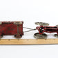 Vintage Red Arcade Cast Iron Tractor & Trailer 288 Model Farm Equipment