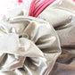 Joe Bill Miller Ladies Red Wool Felt Fascinator W/ Gold Bow 6 3/8 51cm