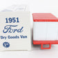 1951 Ford F-6 Dry Goods Van Gratiot Auto Supply First Gear 1:34 Model 10-1012