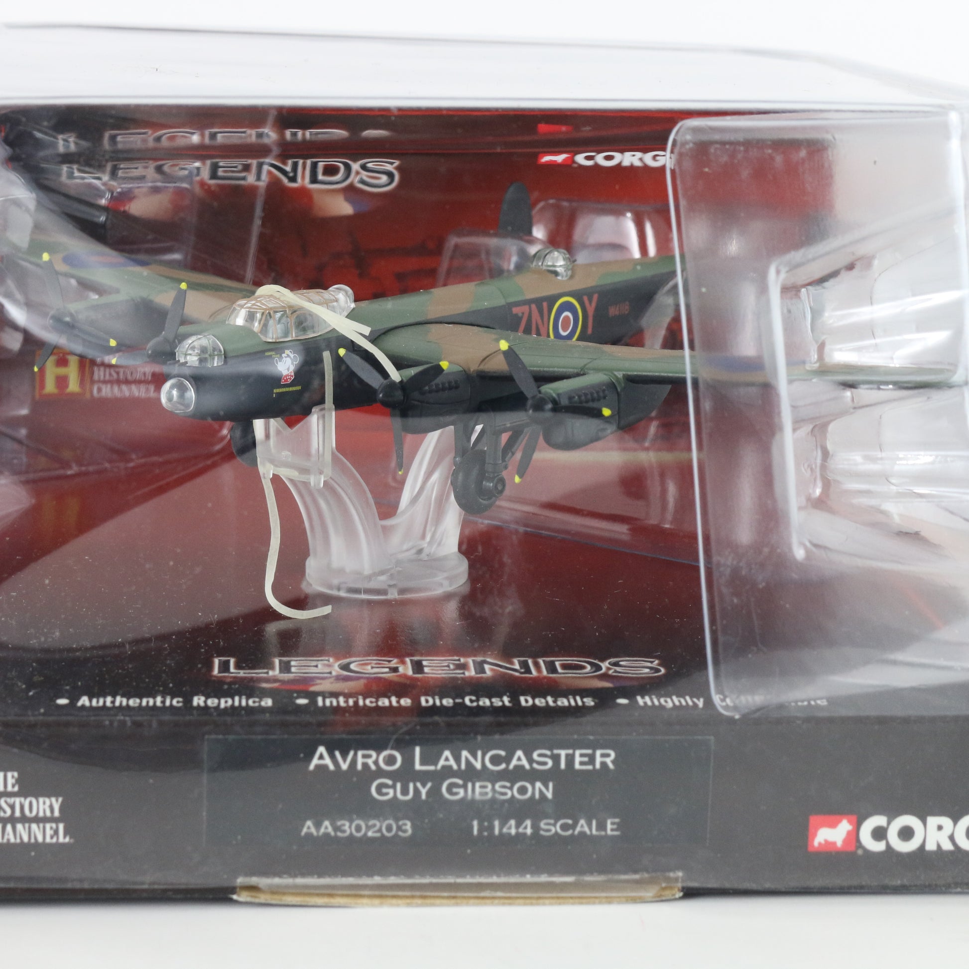 Avro Lancaster Bomber Plane Guy Gibson Corgi Model