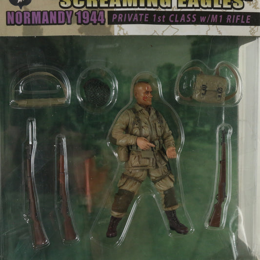 Private 1st Class M1 Normandy 1944 101st Action 18 1:18 Dragon Figure 80017