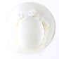 Diana Ladies White Elegant Boutique Hat W/ Flowers And Beads 6 5/8 53cm