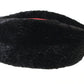 Sonni Of California Ladies Red Wool Felt Hat W/ Black And Gold Detail 7 1/4 58cm