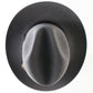 Stetson Mens Caribou Gray Felt Fedora W/ Brown and Red Feathers 6 3/4 54cm