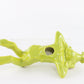 Vintage Pixie Reclining In Green Suit W/ Hat Ceramic 5.5 In