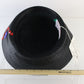 George Zamaul New York Ladies Boutique Black Dress Hat W/ Beads 7 56cm
