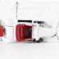 1929 Cord L29 Cabriolet White Franklin Mint 1:43 Model Car B11pr74