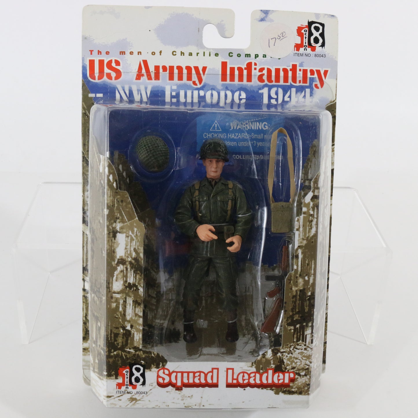 Squad Leader Us Army Infantry WWI Europe 1944 Action 18 1:18 Dragon Figure 80043