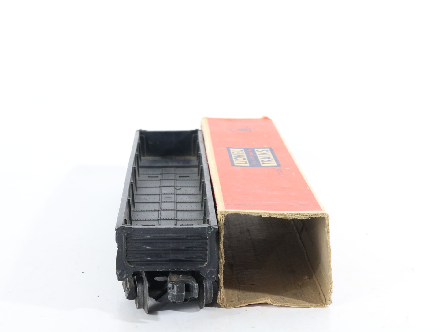 Lionel O Postwar 6462 New York Central Nyc Black Gondola Car + Box