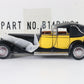 1931 Bugatti Royale Berline 007 Yellow Black Franklin Mint 1:43 B14pw07