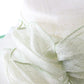 Chapeau Creations Ladies Boutique White And Lime Straw Hat 7 56cm