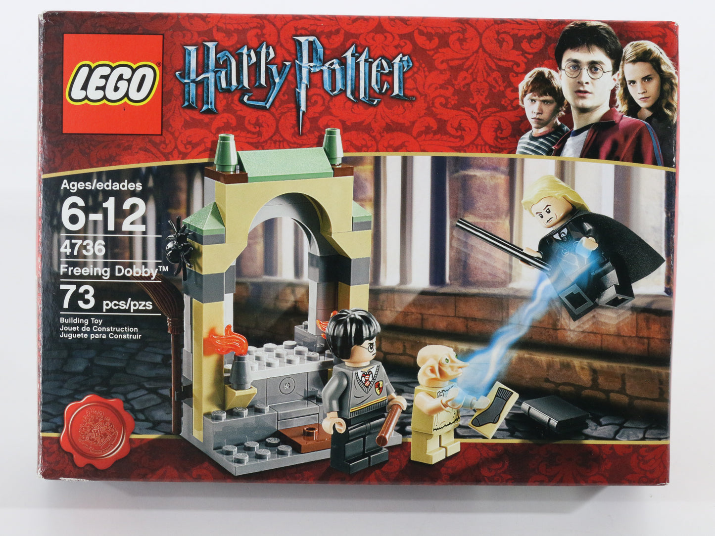 Lego Harry Potter Freeing Dobby Built Set 4736 W/ Box & Instructions