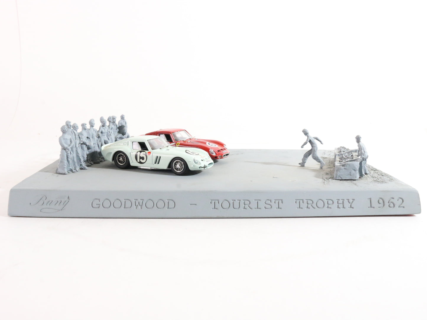 Bang 3001 Goodwood Tourist Trophy 1962 Ferrari Diorama Ceramic #15 #6 1:43