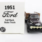 1951 Ford F-6 Full Rack Stake Truck Hershey's Syrup First Gear 1:34 19-1363