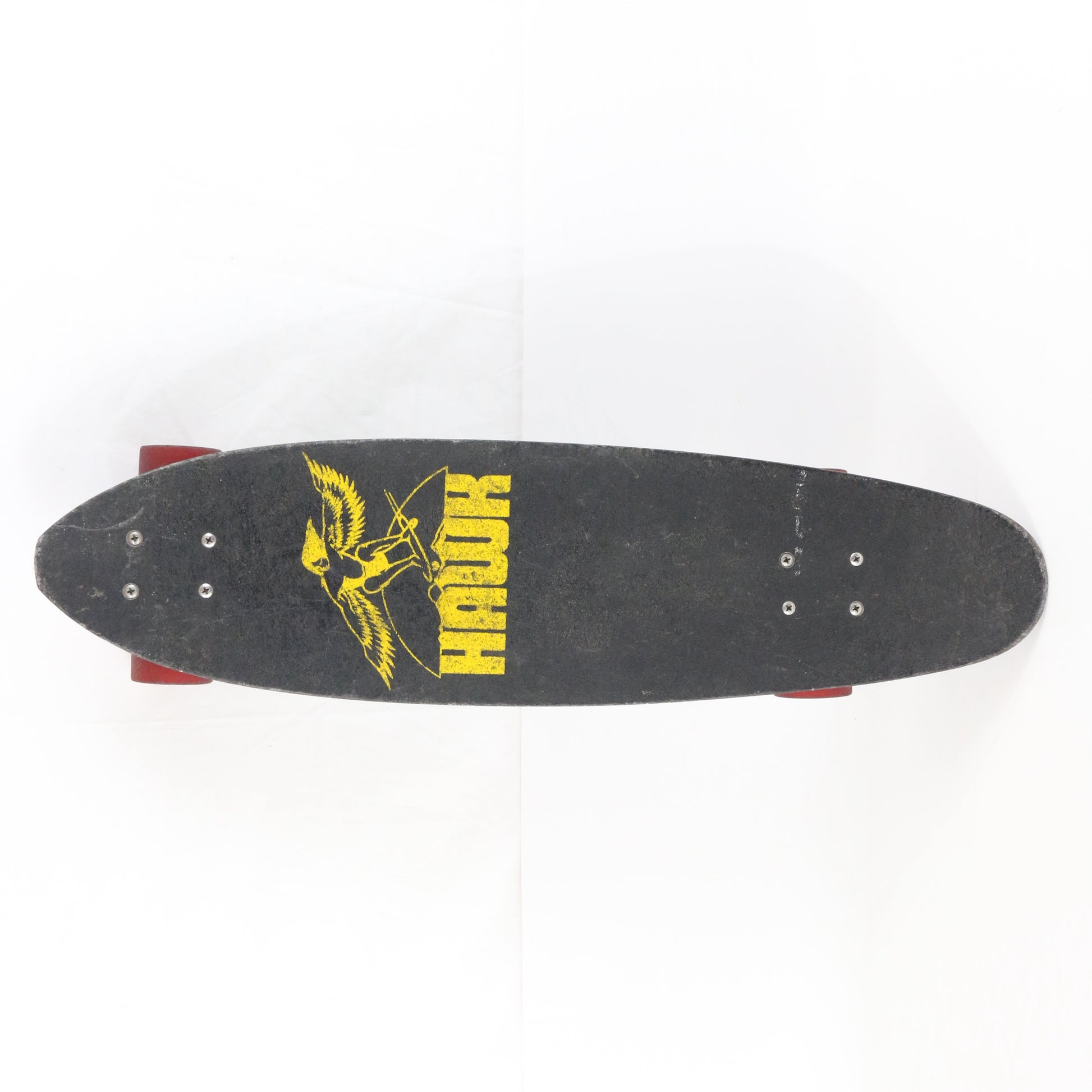 Hawk Torque Black & Yellow Vintage Skateboard