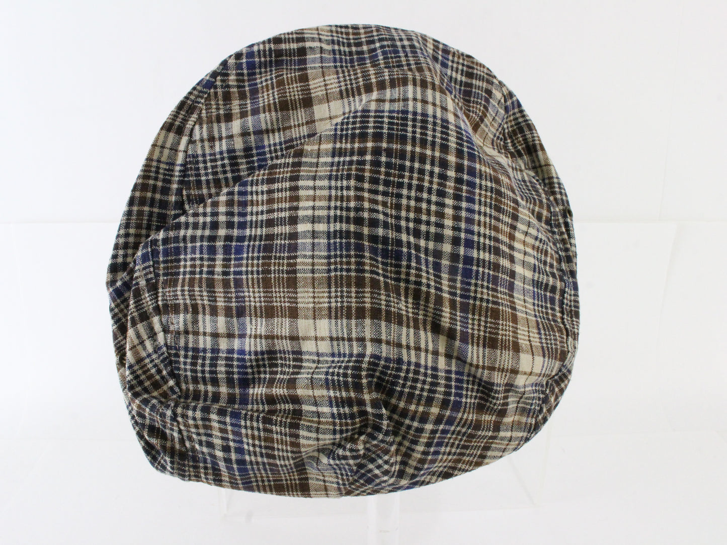 Lake of the Isles Mens Ivy Cap Mixed Plaid Newsboy Flat Cap MULTIPLE SIZES