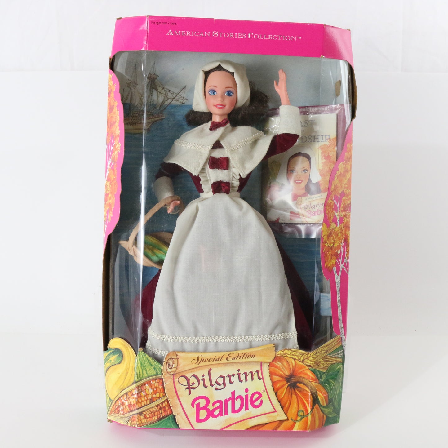 Pilgrim Barbie Doll American Stories Collection Mattel 1994 12577